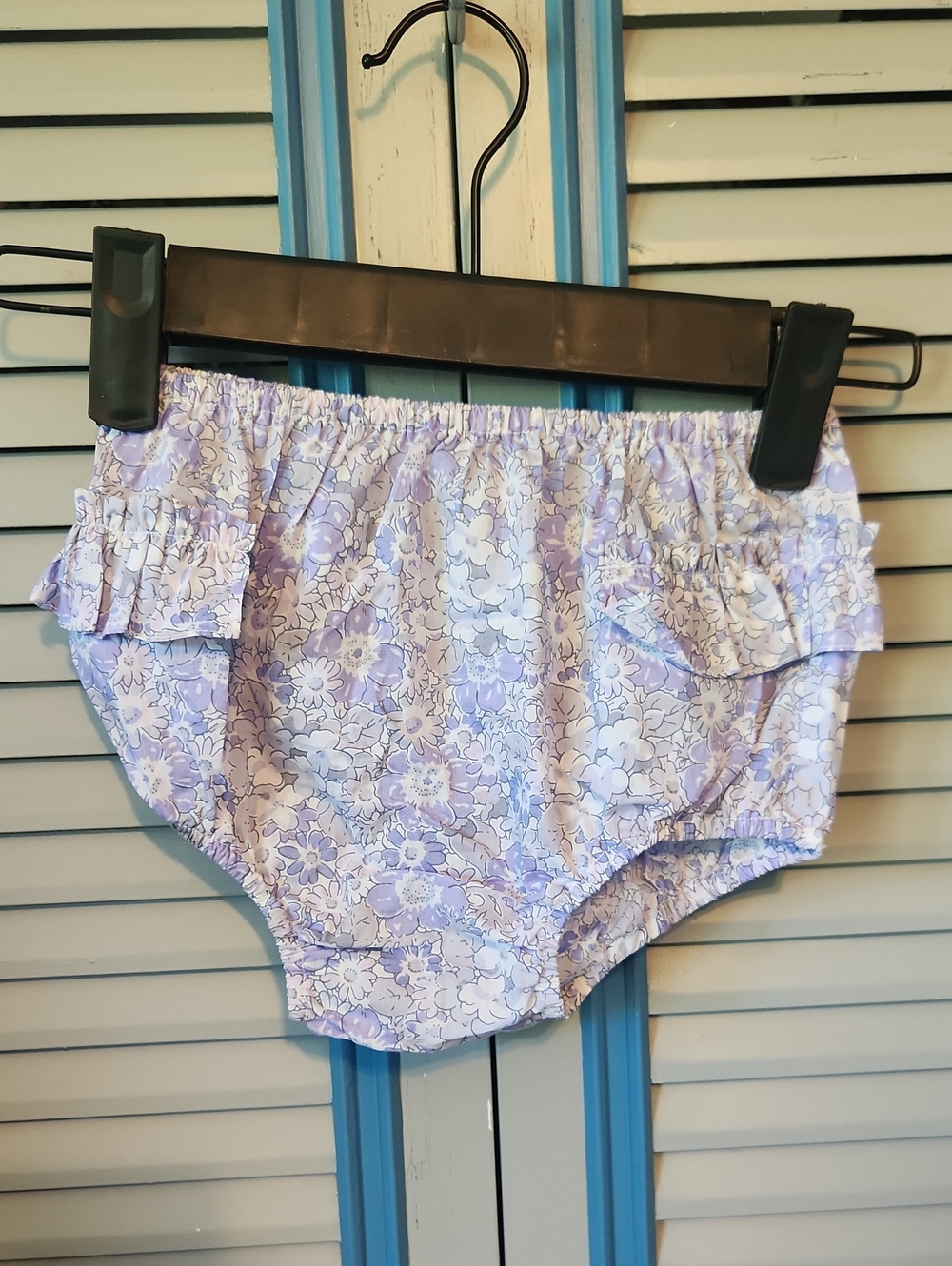 Jacadi Paris Periwinkle Floral Bloomers